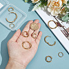 5 Pairs 5 Styles PVD Vacuum Plating 304 Stainless Steel Huggie Hoop Earrings for Women EJEW-ME0001-07-3