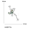 Retro Creative Abalone Shell Frog Brooch LS-PW-WG0F18B-01-5