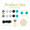  DIY Bracelet Pendant Decoration Making Kit DIY-TA0004-26-4