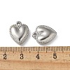 304 Stainless Steel Pendants STAS-I330-035P-3