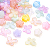  140Pcs 14 Styles Acrylic Resin Beads OACR-TA0001-28-2