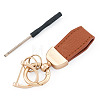 PU Leather Keychains KEYC-TADJ0009-03MG-06-1