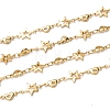 Brass Star & Heart Link Chains CHC-I036-50G-1