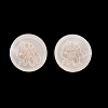 1-Hole Resin Alloy Shank Buttons FIND-B065-03G-09-1