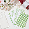 4 Sheets 4 Styles Acrylic Imitation Pearl Stickers Paper Sheets for Craft DIY-SP0002-64C-4