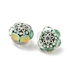 Acrylic Rhinestone Rondelle Beads CLAY-NH0003-02AS-3