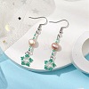 Natural Pearl Dangle Earrings EJEW-MZ00120-05-2