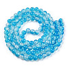 Transparent Crackle Baking Paint Glass Beads Strands X2-DGLA-T003-01A-05-2