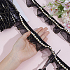 5 Yards Polyester Lace Ribbons OCOR-GF0006-14B-01-3