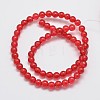 Natural & Dyed Malaysia Jade Bead Strands G-A146-6mm-A02-2
