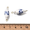 Handmade Blue and White Procelain Links PR-CBA27E8-01A-G-3