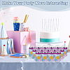 3 Bag 3 Colors PVC Plastic Petaline Cabochons DIY-OC0015-59-5
