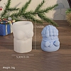 Christmas Snowman DIY Food Grade Silicone Candle Molds PW-WG44014-02-1