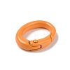 Spray Painted Alloy Spring Gate Rings AJEW-C035-01M-2