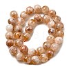 Heated Natural Citrine Beads Strands G-S362-105D-5