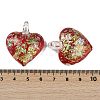 Lampwork Pendants FOIL-K003-02A-3