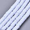 Handmade Polymer Clay Beads Strands CLAY-R089-6mm-024-1