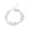 Alloy Irregular Link Chain Necklaces WGF24C0-04-1