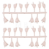 2 Sets Plastic Palm Model DIY-DC0004-35A-1