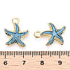 Alloy Enamel Pendants PALLOY-T056-08A-3