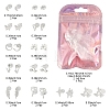 2 Pairs Alloy Stud Earrings for Women EJEW-FS0001-27J-6