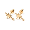 304 Stainless Steel Stud Earrings STAS-K291-13C-G-1