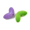 Flocking Opaque Acrylic Beads OACR-G055-02E-2