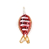 Handmade Lampwork Big Pendants LS-LAMP-I031-01-1