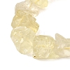 Natural Lemon Quartz(Heated) Beads Strands G-S386-C17-4