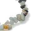 Natural Flower Amazonite Chip Beaded Stretch Bracelets for Women Men BJEW-JB10665-01-4