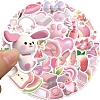 50Pcs PVC Waterproof Stickers PW-WGF2998-01-3