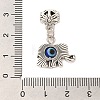 Tibetan Style Alloy Resin Pendants FIND-Z063-05AS-3