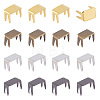48Pcs 4 Colors Clothing Accessories IFIN-GO0001-01-1