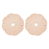 Wood Braiding Disc Disk LS-DIY-WH0034-55-1