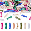 100Pcs Two Tone Acrylic Beads MACR-TA0002-80-2