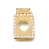 Brass with ABS Imitation Pearl Pendants KK-CBA8E93-05A-1