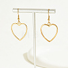 Fashionable Heart Alloy Dangle Earrings AY5641-2