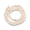 Natural Cultured Freshwater Pearl Beads Strands PEAR-I007-01M-01B-3