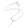 Brass Cable Chain Necklaces NJEW-Z037-03P-1