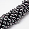 Shell Pearl Bead Strands X-BSHE-L025-05-8mm-1