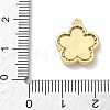 Brass Micro Pave Clear Cubic Zirconia and Enamel Pendants KK-A300-18D-3