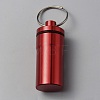 Outdoor Portable Aluminium Alloy Small Pill Case KEYC-WH0029-92A-1