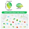 120Pcs 6 Colors Glass Beads GLAA-AR0001-35-2