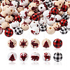 Craftdady 100Pcs Natural Wooden Beads WOOD-CD0001-22-1