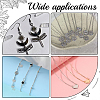 900Pcs 8 Styles 304 Stainless Steel Jump Rings STAS-BBC0010-64-6