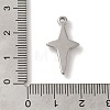 304 Stainless Steel Pendants STAS-C110-02P-3