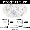 3Pcs Acrylic Hair Pin Bun Maker OHAR-PA0001-01B-2