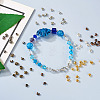 480Pcs 6 Colros Iron Crimp Beads Covers IFIN-PJ0001-01-16