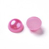 ABS Plastic Imitation Pearl Cabochons SACR-S738-6mm-Z6-2