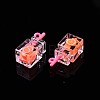 Imitation Drink Resin Pendants CRES-S359-32I-3